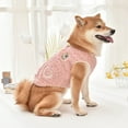 thumbnail image 3 of Dogs Pattern Pet Vest - Dress-Up Adorable Thickened Coat - Winter Dog Vest Outfit, 3 of 8