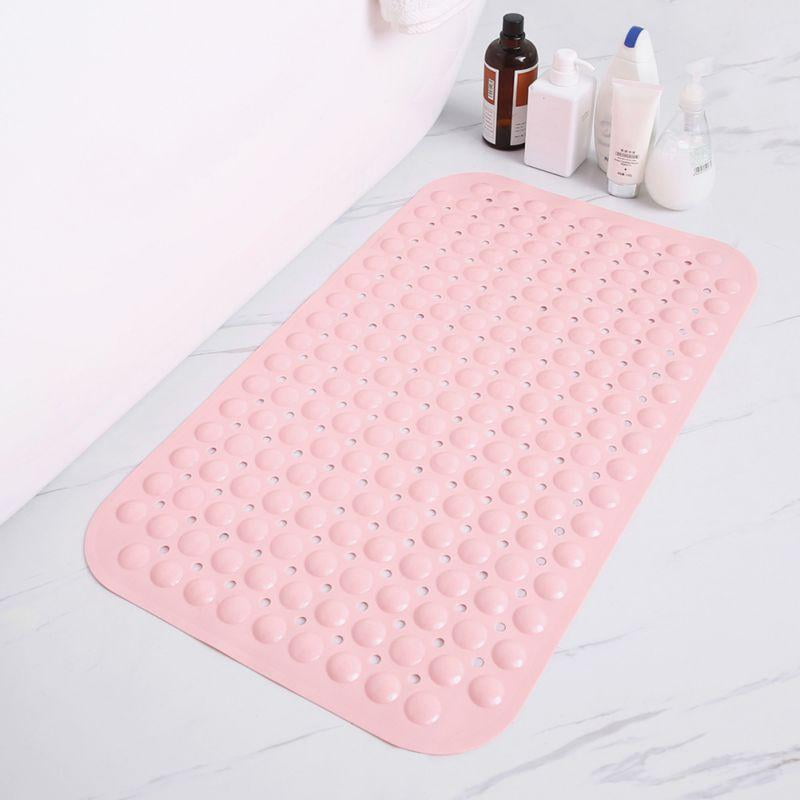 Rectangle Shower Mat 22 x 34 inch Bathtub Non Slip Bathroom Mat for ...