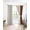 Brown, variant on Boho Brown Leather Texture Blackout Curtains 45 Inches Long for Bedroom, Modern Yellow Striped Thermal Insulated Room Darkening Black Out Window Curtain Panels Grommet Drapes for Living Room