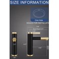 thumbnail image 6 of Bathroom Faucet 360° Rotating Pull-Out Stainless Steel Hot & Cold Flexible Hose, 6 of 7