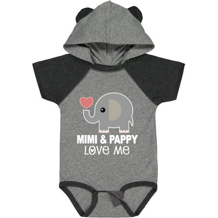 

Inktastic Mimi and Pappy Love Me Outfit Gift Baby Boy or Baby Girl Bodysuit