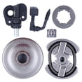 thumbnail image 2 of 325-7T Clutch Drum Bearing Oil Pump Worm Gear Kit For Husqvarna 137 136 141 142 36 2 of 11
