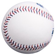 Baden Ballistic Leather Pitching Machine Baseballs, White, 9 Inch, 12-Pack