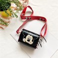thumbnail image 1 of Disney Women's Bag Mickey Mouse Cartoon Pictures Shoulder Bags Cute Girl Messenger Bag Coin Purse Fashion Anime Women Bags Gifts Gao Jinjia LED, 1 of 2