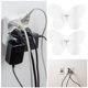 thumbnail image 5 of 2 organizadores de cables para electrodomésticos, soporte para cables eléctricos, soporte para cables eléctricos para cocina., 5 of 5