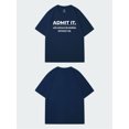 thumbnail image 5 of Whichone Mens Admit It Life Would Be Boring Without Me Funny Saying T-Shirt Navy Blue 3X-Large, 5 of 9