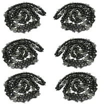 (6 Pack) 20” Chainsaw Chains 3/8 .050 72 DL Compatible with Husqvarna Stihl Oregon 591132372, 501846572, 3624 005 0072, 72LGX072G