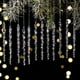 thumbnail image 1 of 12 Colgantes de Carámbanos Acrílicos Transparentes | Adornos Navideños de Hielo Picado | Adornos Duraderos E Irrompibles para Árbol de Navidad con Cordones | Decoración para Ventanas, Puertas y Techo, 1 of 3