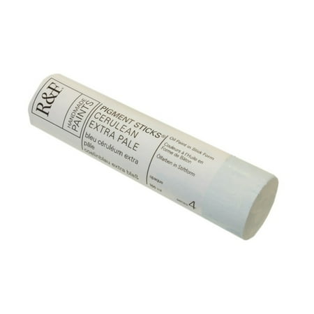 UPC: 0836943003460 | R&F Handmade Paints Pigment Stick 100ml Cerulean Extra Pale