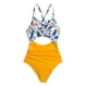 thumbnail image 3 of Acyse Womens Bikinis for Summer Clearance Juniors New Cute Big Size Hanging Neck Strap Backless Swimsuit, 3 of 3