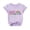 Purple, variant on Girls Stylish Graphic Tees With Prints Casual Shirts For Children Youth Top Back To School Age 2-13