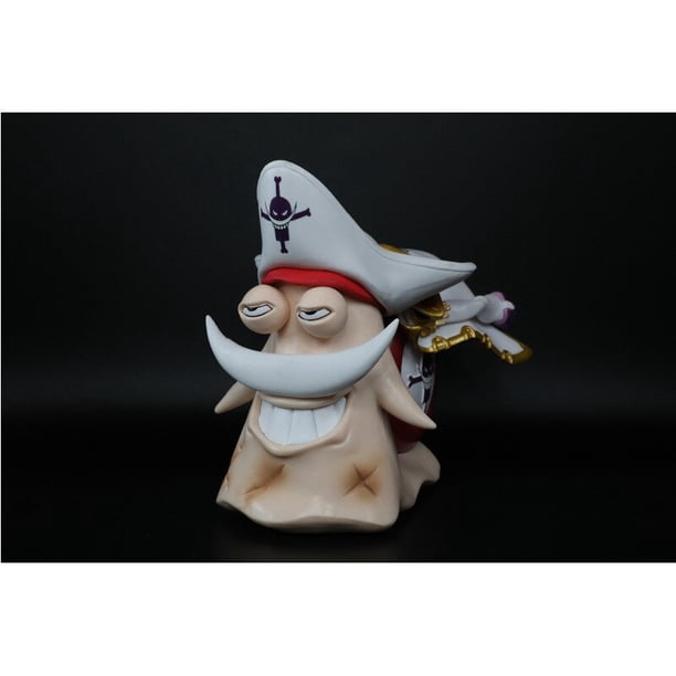 30cm One Piece Anime Figure White Beard Action Figures With Light Whitebeard Statue Figurine Collectible Model Toys Kids Gifts