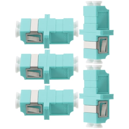 5 Pcs Fiber Optic Cable Connector Split Adjustable Regulator Sky-blue