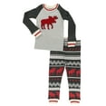 thumbnail image 4 of LazyOne Cabin Moose Family Matching Christmas Pajamas Set, Pajamas for Baby & Kids, Teens, Adult and Dog!, 4 of 7