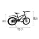 thumbnail image 3 of Bicicleta R16 Bimex Meteoro Verde, 3 of 3