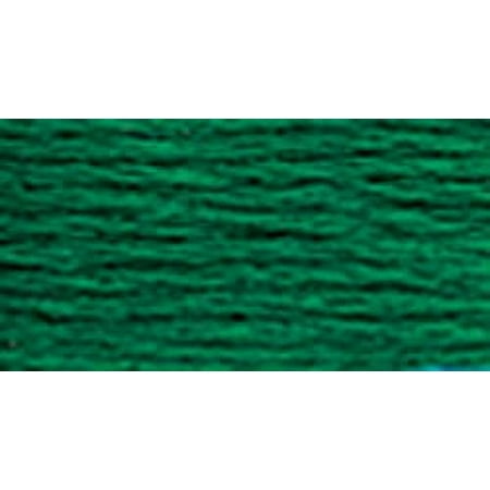 UPC: 0077540394975 | DMC 8.7 Yd 6-Strand Ultra Very Dark Emerald Green Embroidery Cotton