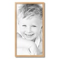 thumbnail image 2 of ArtToFrames 14" x 27" Red Oak Wood Picture Frame, 14x27 inch Brown Wood Poster Frame (WOM-4878), 2 of 7