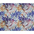 thumbnail image 5 of oneOone Polyester Spandex Royal Blue Fabric Leaves Sewing Fabric By The Yard Printed Diy Clothing Sewing Supplies 56 Inch Wide, 5 of 6