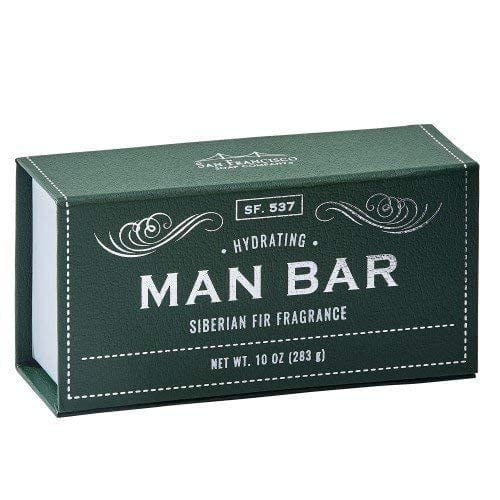 San Francisco Soap Company Man Bar 10 oz. Soap Bar - Siberian Fir