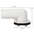 thumbnail image 4 of Air Conditioner Drain Outlet Connector ABS Material Drain Outlet Connector, Air Conditioner Drain, For Air Conditioner Draining Wastewater, 4 of 8
