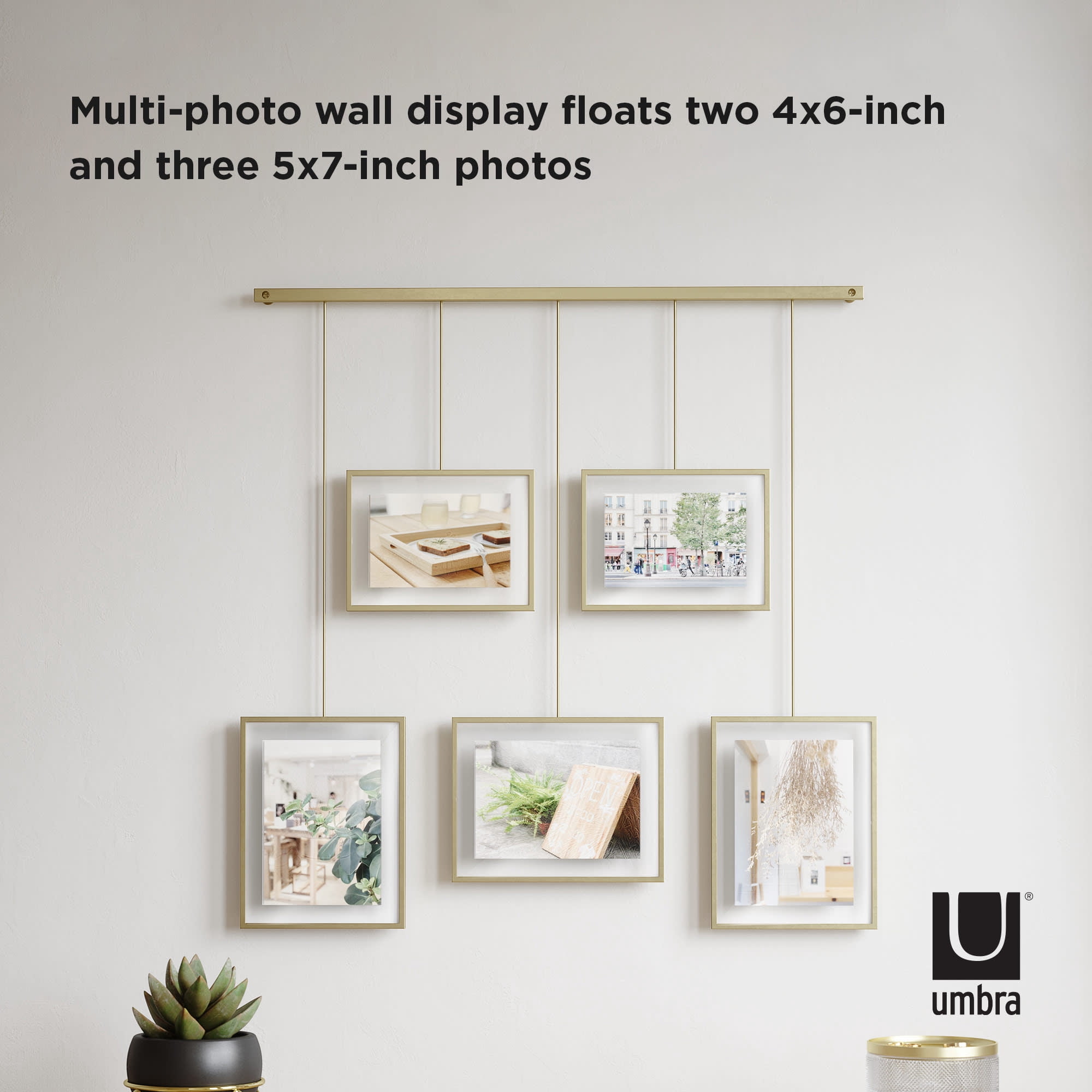 Umbra Exhibit Gallery Wall Picture Frame, Set of 5