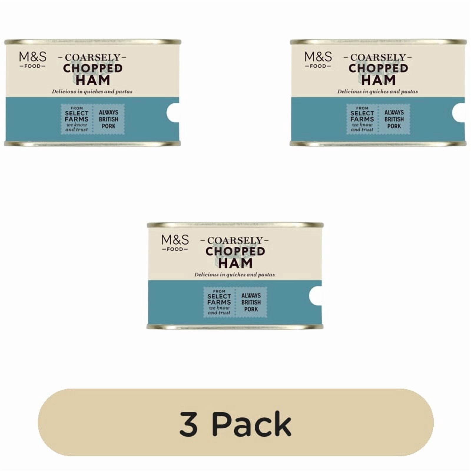 M&S Chopped Ham 198g, British Import (Pack of 3)