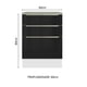 thumbnail image 2 of Gabinete Bajo Cocina Madesa Lux 3 Cajones Con Encimera BN, 2 of 5