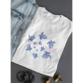 thumbnail image 3 of Pacific Voyage Turtle Pattern Shaped T-Shirt Women -Image by Shutterstock, Female XX-Large, 3 of 4