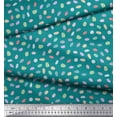 thumbnail image 3 of Soimoi Green Rayon Crepe Fabric Brush Stroke Abstract Fabric Prints By Yard 46 Inch Wide, 3 of 3