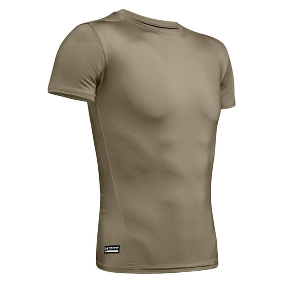 Under Armour Heat Gear Compression Active Tee Athletic Shirts and Tops, Sizes 2 XL