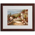 thumbnail image 2 of Matted art under acrylic in a wood frame, 2 of 2