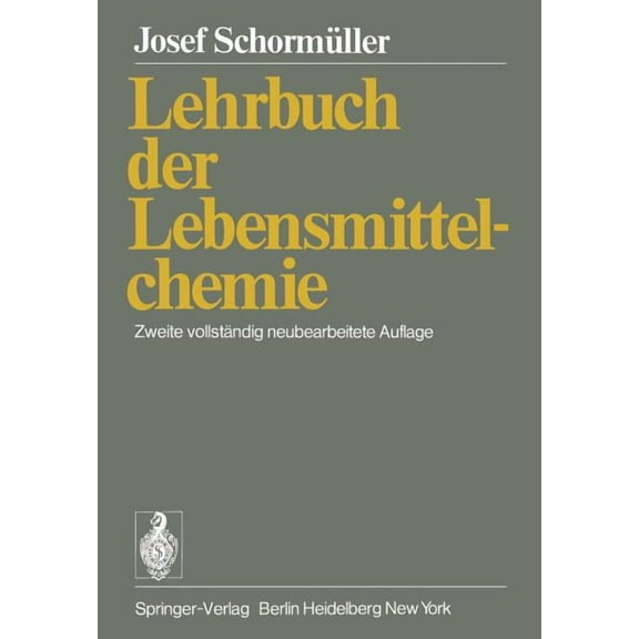 Lehrbuch Der Lebensmittelchemie, (Paperback)