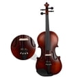 thumbnail image 4 of HORIALENCE 1Set Hand Carved Solid Wood Violin for Adult Use with Polished Basswood Body, 4 of 8