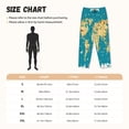 thumbnail image 3 of Balery World Map With Landmarks Pantalones de pijama para mujer, pijamas ultraligeros, pantalones de estar por casa-Small, 3 of 6