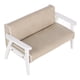 thumbnail image 3 of Sillón de cuero en miniatura para casa de muñecas, mini sofá para casa de muñecas DIY, muebles en miniatura para sala de estar, accesorio para minicasa, 3 of 8