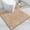 Beige-2' x 2' (24''x24'' Toilet Rug), variant on Beige Bathroom Rug 20x32 Inch - Luxury Chenille Bath Mat Thick Shaggy Plush Absorbent Non-sliphine Washable Mats For Floor & Decor