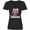 AB-Black, variant on Inktastic 50 and Fabulous with Sparkles Women's V-Neck T-Shirt