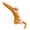 Yellow#0903-128, variant on Long Arm Monkey Plush Toy 27.56" - Soft Bendable Stuffed Animal for Hugging & Hanging Yellow