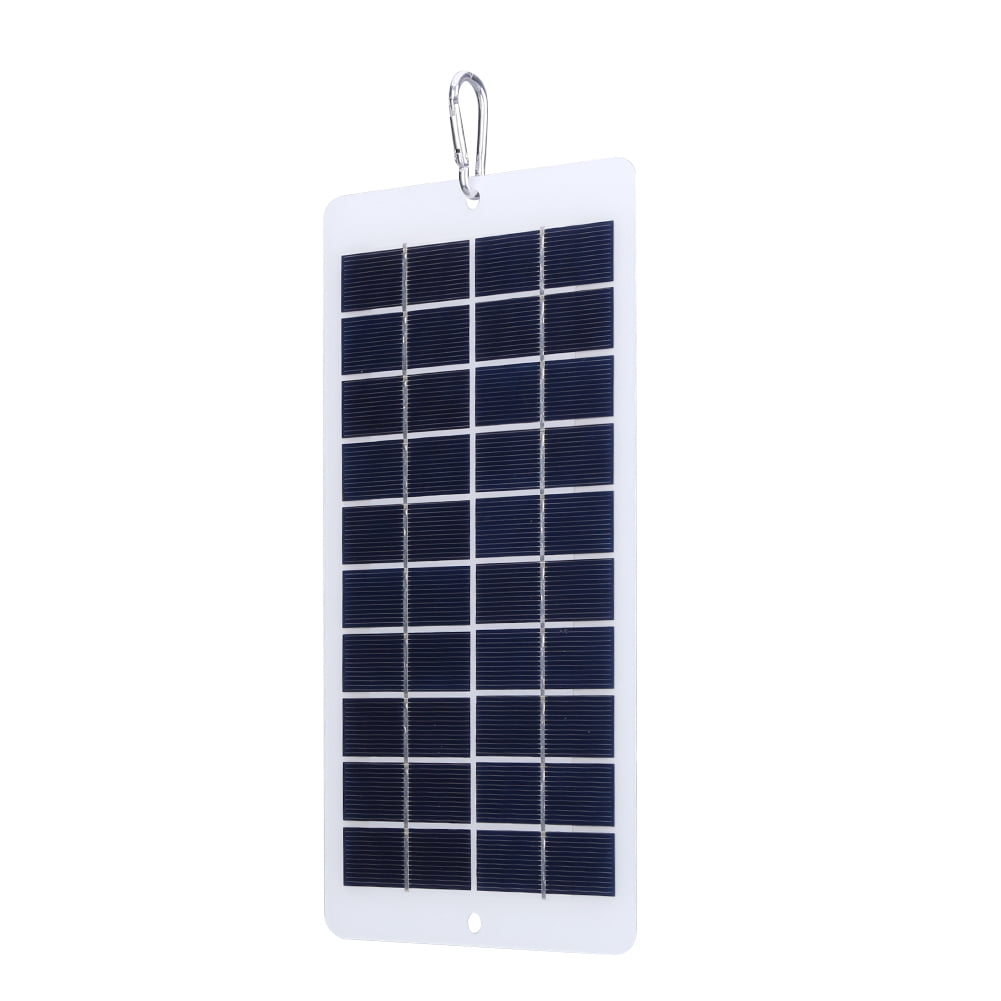 BLEEUS 20W 5V Solar Panel Charger Type-c Battery Charger Solar Panel With 3-Meter Cable Electronic spare parts (A)
