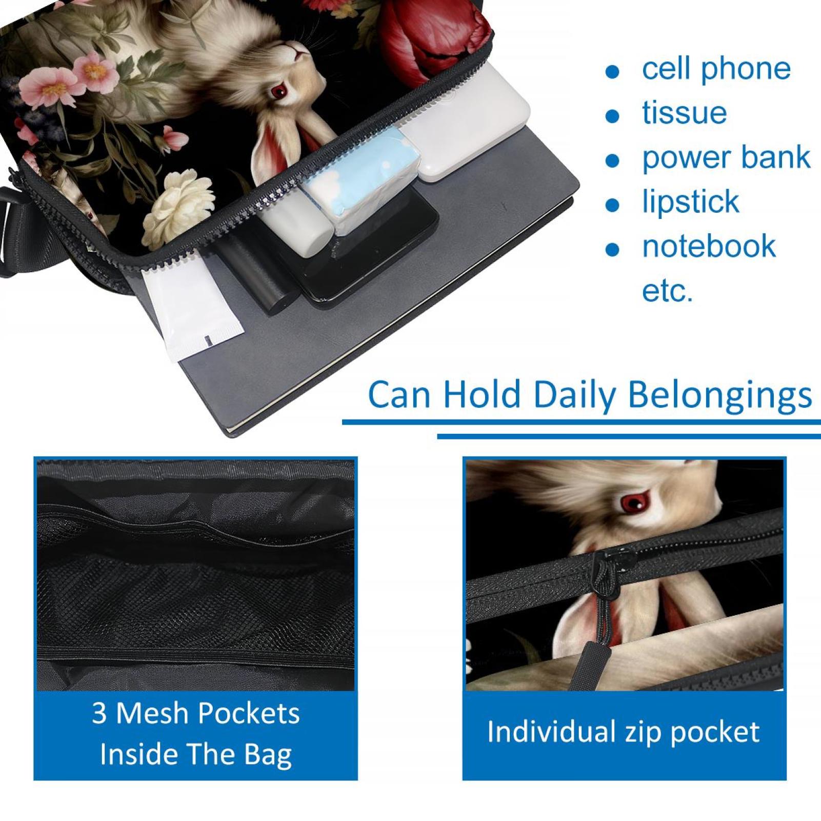 Rabbit Lightweight Running Belt Waist Bag with Extension Strap and Money Belt - Unisex
