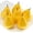 Yellow, variant on Faux Red Apples Artificial Apple Model Fake Simulation Lifelike 6 PCS Fruits Set for Home Kitchen Wedding Party Decoration Photography Props