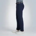 thumbnail image 3 of Men's Haggar® Cool Right® Performance Flex Slim-Fit Flat-Front Pants Color: Midnight Size: 36X32, 3 of 4
