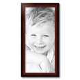 thumbnail image 2 of ArtToFrames 12x26" Matte mahogany Diploma Picture Frame, Brown Wood Poster Frame, with Regular Acrylic and 2 (FBPL-5108), 2 of 7