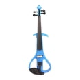 thumbnail image 3 of MERIGLARE Electric Violin 4/4 Playing with Bag Professional Stage Performance 4 String Blue, 3 of 9