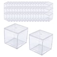 thumbnail image 4 of Contenedor de vitrina acrílica de 50 Uds., vitrina de 3,3x3,3x3,3 cm, tienda transparente, Mini caja de dulces multiusos, cubo para modelo fundido a, 4 of 8