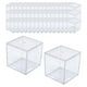 thumbnail image 4 of 50 piezas de vitrina acrílica a prueba de polvo, caja organizadora pequeña para dulces, contenedor para manualidades, 4 of 8