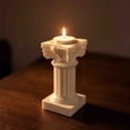 thumbnail image 5 of Set of 3 Resin Roman Column Candle Holders, Corinthian Style Pillars with 3 assorted Sizes for Home Decor, Wedding Props, Photography Use and Decorative Indoor Pedestals, 5 of 7