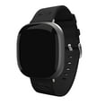thumbnail image 3 of Gators Premium Leather Unisex Watch Band for FitBit Versa 3 and Sense (Long Black) by Affinity Bands, 3 of 4