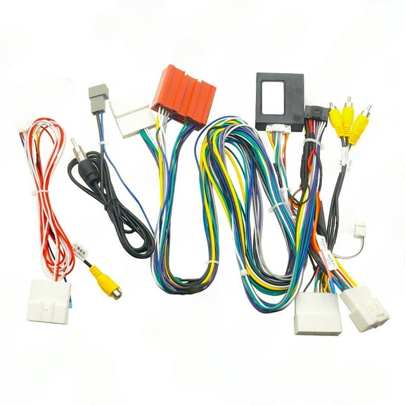 Applicable to 2017 Mazda CX-5 Android large screen navigation modification high-end power cord CD tail line   protocol box