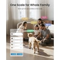thumbnail image 2 of RENPHO Smart Scale for Body Weight, Body Fat Scale for BMI, Body Fat, Muscle Mass, High Accurate Bathroom Scale with Large VA Dispaly, 18 Bo, 2 of 8